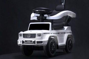 RIDE ON PUSHER WALKER MERCEDES АВТО РЕЗИНОВЫЕ КОЛЕСА КОЖАНЫЙ АВТОМОБИЛЬ ПОДАРОК