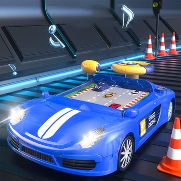 Игрушечная игра с электрическим моделированием рулевого колеса pl