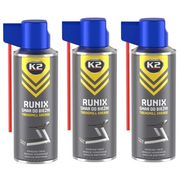 K2 RUNIX SMAR SILIKONOWY DO BIEŻNI 400ml zestaw x3