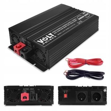 PRZETWORNICA NAPIĘCIA CZYSTY SINUS 24V 230V 5000W