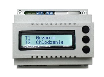 2-канальный термостат Отопление Охлаждение Аварийный сигнал V1