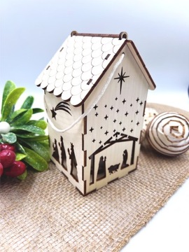 Деревянный адвент-фонарь для светодиодных Rorates