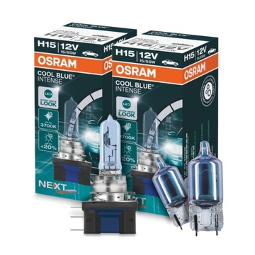 Osram COOL BLUE Intense NextGen H15 PGJ23t-1 2xW5W