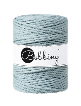 Sznurek makrama Bobbiny 5mm 3PLY skręcany Mgiełka