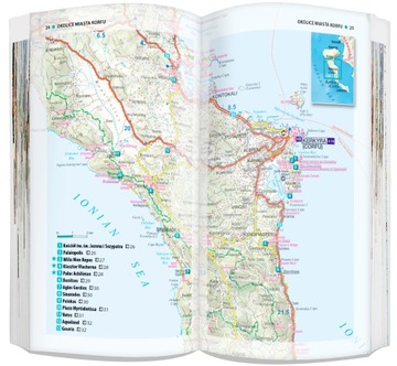 Световой путеводитель по Корфу и Закинфу + карта