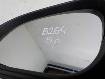 B264 OPEL INSIGNIA ZRCÁTKO VNĚJŠÍ LEVÉ 5 PIN