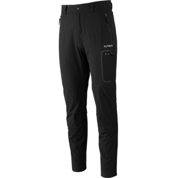Spodnie trekkingowe męskie Alpinus Pyrenees Tactical czarne - FF43791