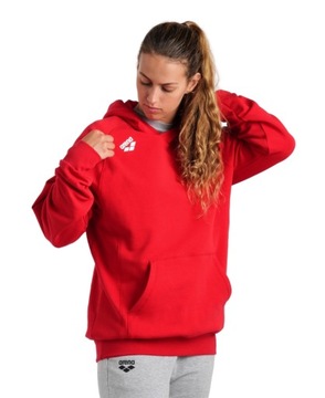 Bluza sportowa z kapturem polarowa Arena Unisex Team Hooded Sweat Panel R.S