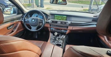 BMW Seria 5 F10-F11 Touring Facelifting 518d 150KM 2013 BMW Seria 5 2.0 d skora heda-up nawigacja 2.0 Diesel 150KM, zdjęcie 29