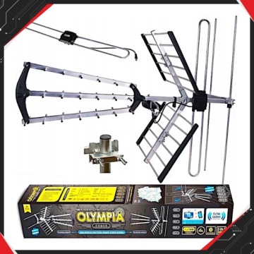 Наземная ТВ АНТЕННА BX1000 DVB-T2 Направленный фильтр LTE OLYMPIA до 120 км