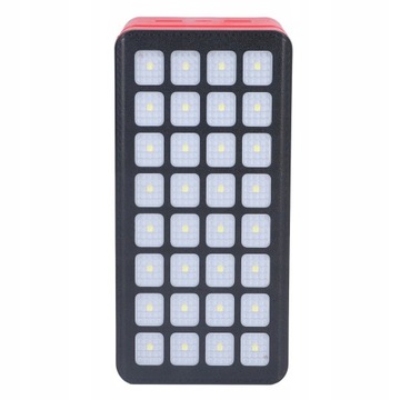 32LED Solar Power Bank 100000mAh Przenośna