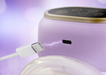 Беспроводной портативный молокоотсос Neno Sole Hands Free Shell