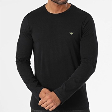 Emporio Armani koszulka longsleeve czarna 111653-3F722-00020 M