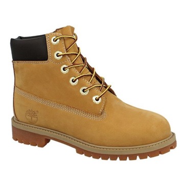 Żółte Skóra naturalna Buty Timberland r.37