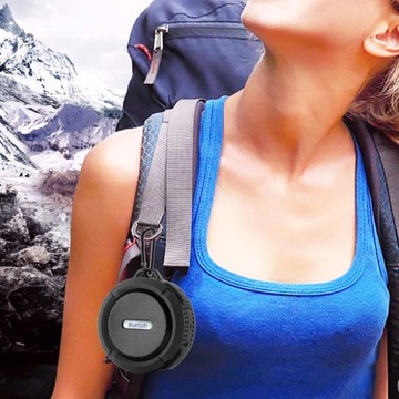 Opis: Ten C6 Bluetooth Sperker jest wykonany z