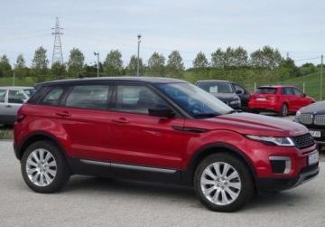 Land Rover Range Rover Evoque I SUV 5d Facelifting 2.0D TD4 180KM 2016 Land Rover Range Rover Evoque 2.0D 180KM 4X4 Automat Skora Alu Super Stan, zdjęcie 2