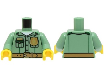 LEGO Minifigurki Tors Uniform 59363 Sand Green