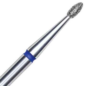 Staleks Frez Diamentowy Łezka Oliwka Niebieski 1,6/3,4 mm FA50B016/3,4