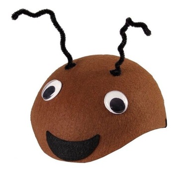 CZAPKA STRÓJ MRÓWKA ROBAK CHRZĄSZCZ ROBAK