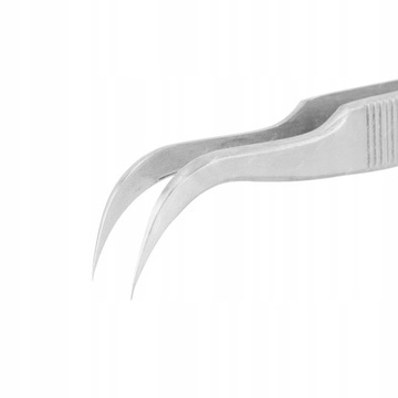 2 прецизионных пинцета Пинцет SA-11 ПРЯМОЙ + SA-15 ИЗОГНУТЫЙ ОСТРЫЙ 0,2 мм ЖЕСТКИЙ