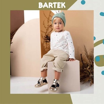 Утепленные сапоги для девочек BARTEK, коричневые, размер 39