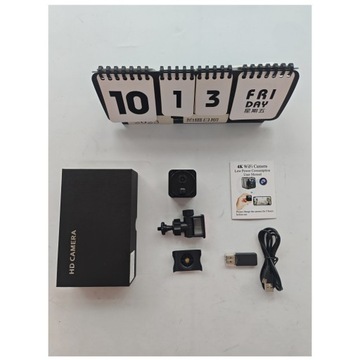 Mini Camera Portable HD Мониторинг ИК -обнаружения удаленный трафик.