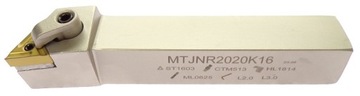 НОЖ СКЛАДНОЙ ПОВОРОТНЫЙ MTJNR 2020 K16 + 3 ВСТАВКИ TNMG 1604 MTJNR 20x20 20мм