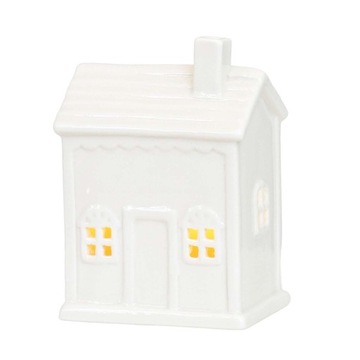 Ceramiczny świecznik do domu Mały domek