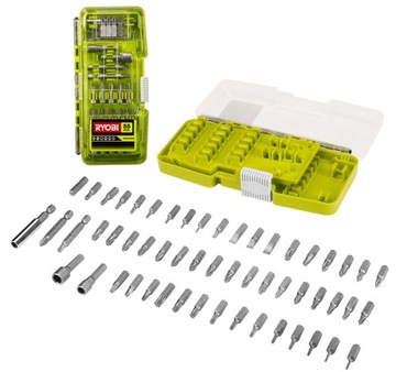 RYOBI RAK55DK ZESTAW BITÓW NASADEK 55 SZTUK
