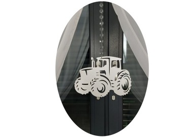 DLA DZIECI ZAWIESZKA TRAKTOR KOLORY AŻUR GIRLANDA