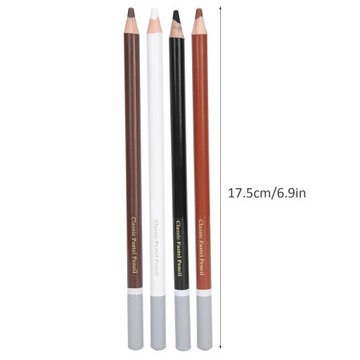 Набор угольных карандашей 4шт. Набор цветных карандашей для рисования эскизов.