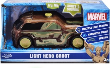 MARVEL GROOT автомобіль супергероя привід фрикційний світло звук AVENGERS