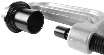 СЪЕМНИК ВТУЛОЧНЫХ ШТИФТОВ НА АВТОМОБИЛЬ - ВИНТОВОЙ ПРЕСС