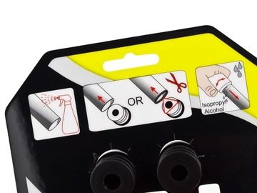 Грипсы Esi Grips Chunky Grips 60г черные + пробки