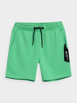 KRÓTKIE SPODENKI CHŁOPIĘCE 4F SZORTY DRESOWE SPORT