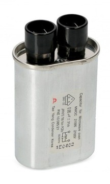 Kondensator wysokonapięciowy do kuchenki mikrofalowej 0,95 µF 2,1 kV