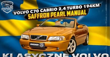 Volvo C70 CABRIO SAFFRON Pearl Manual 2,4 T 193KM