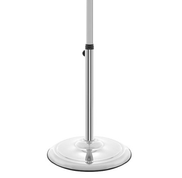 WIATRAK PODŁOGOWY STOJĄCY WENTYLATOR CHROM