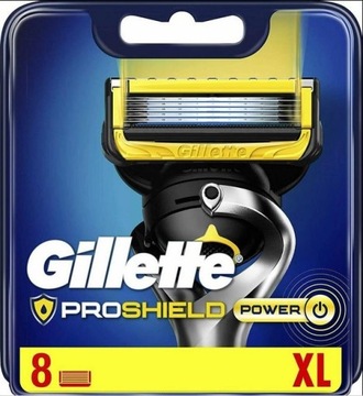 Gillette Proshield Power 8szt wkłady UK Fusion