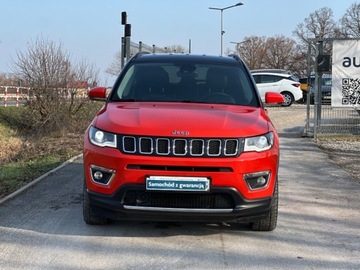 Jeep Compass II SUV 2.0 MJD 170KM 2018 Jeep Compass RATY 2.0 d 170 KM Polskora 4X4 automat tylko 84tys km Zarej G, zdjęcie 1
