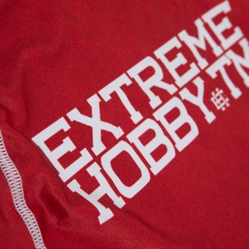 Мужская футболка для ММА BJJ Crossfit красная 3XL EXTREME HOBBY