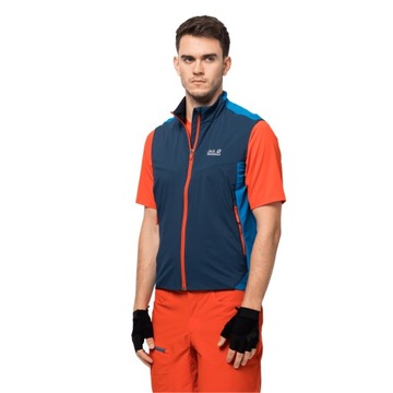 Kamizelka rowerowa męska Jack Wolfskin TOURER SOFTSHELL VEST S
