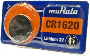 CR1620 - bateria do pilota samochodowego MURATA