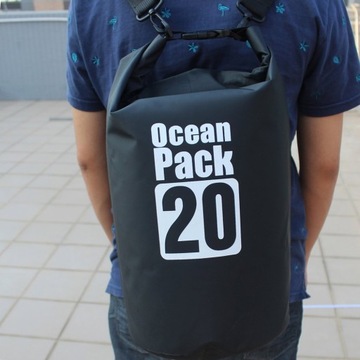 Worek wodoodporny wodoszczelny torba na kajak 20 L