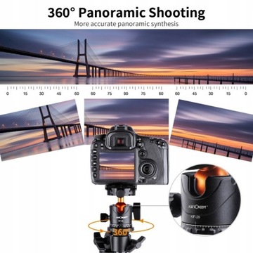 Фотоштатив KF PRO + голова + монопод T