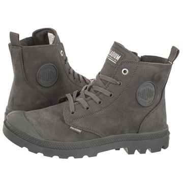 Buty Trapery Palladium Pampa Hi Grey 06440 Szare