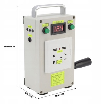 АВАРИЙНЫЙ РУЧНОЙ ГЕНЕРАТОР МОЩНОСТИ 30ВТ