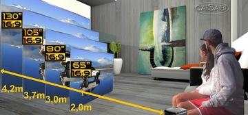 75-ДЮЙМОВЫЙ ПРОЕКЦИОННЫЙ ЭКРАН 4:3 Full HD, СКЛАДНОЙ ПОЛЯРНЫЙ