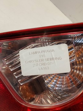 CHRYSLER SEBRING 2.0 CRD SVĚTLO PRAVÝ ZADNÍ 07>
