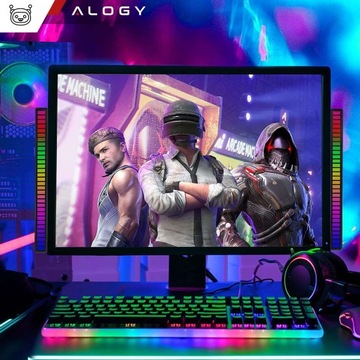 СВЕТОДИОДНАЯ ЛАМПА RGB USB-ЛАМПА МИГАЕТ В РИТМЕ МУЗЫКИ ЦВЕТА SMART BAR STRIP 32